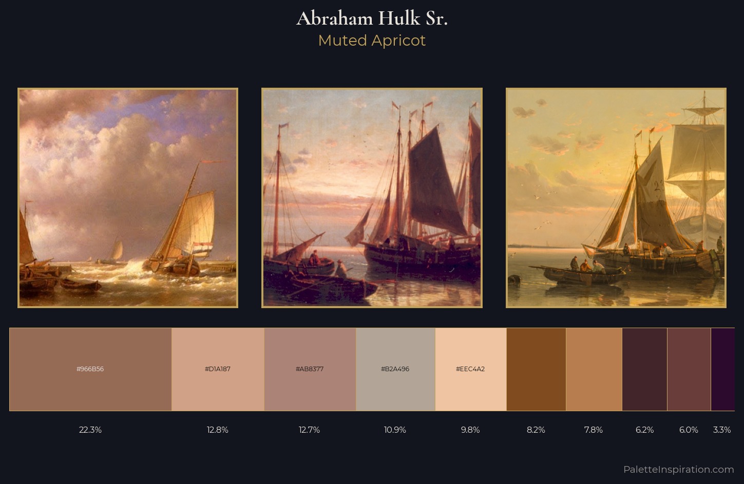 Abraham Hulk Sr. Palette 5 — Muted Apricot