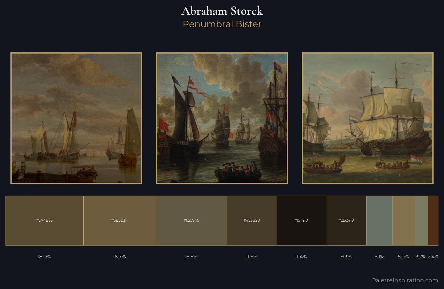 Abraham Storck Palette 10 — Penumbral Bister