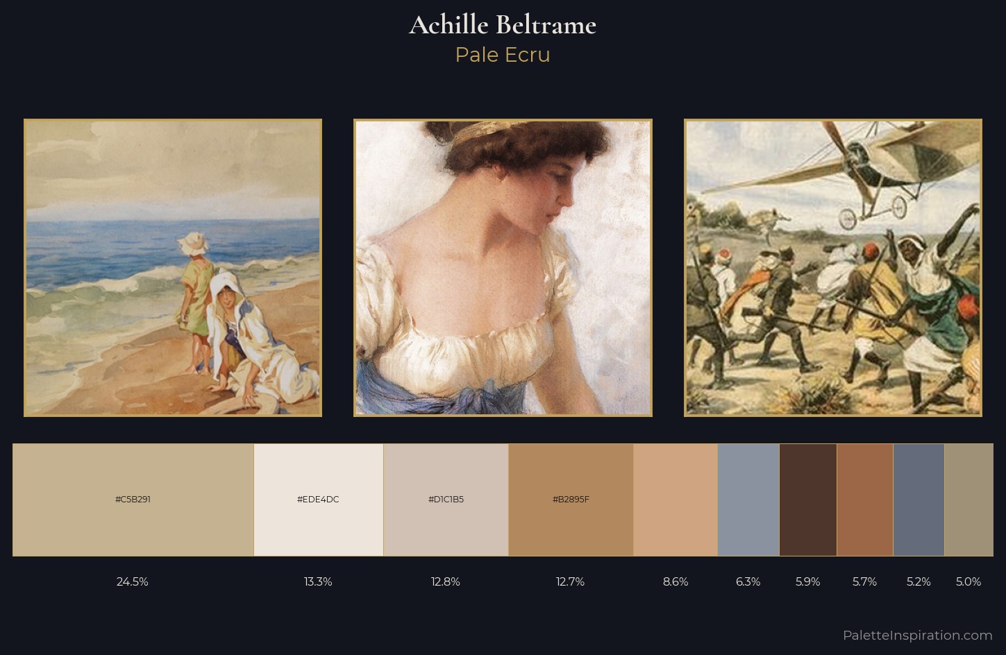 Achille Beltrame Palette 3 — Pale Ecru