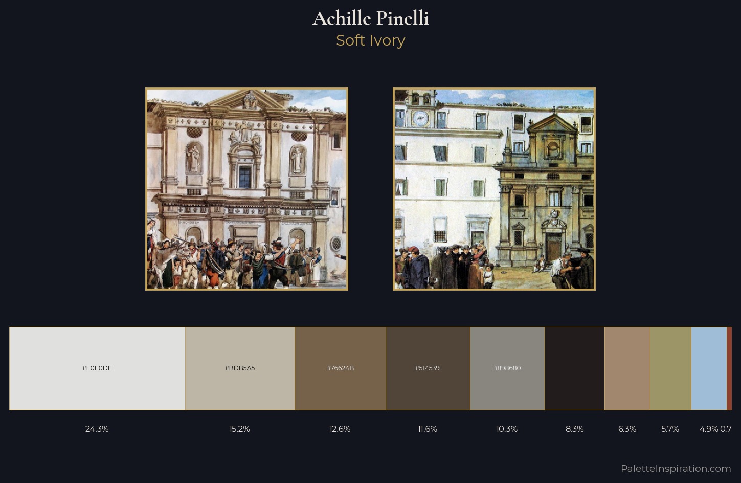 Achille Pinelli Palette 4 — Soft Ivory
