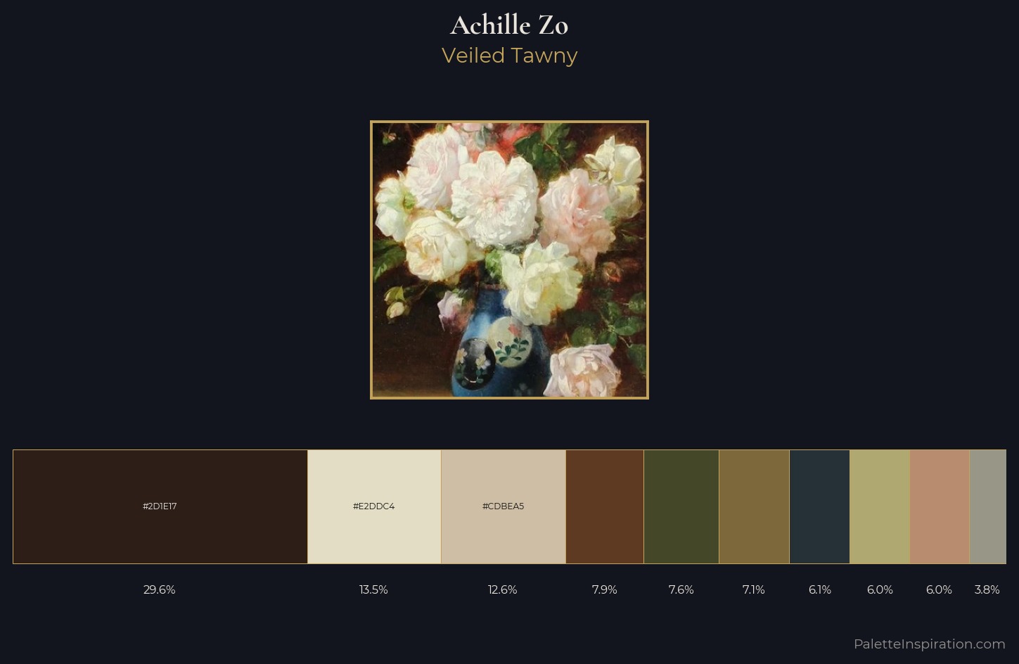 Achille Zo Palette 2 — Veiled Tawny