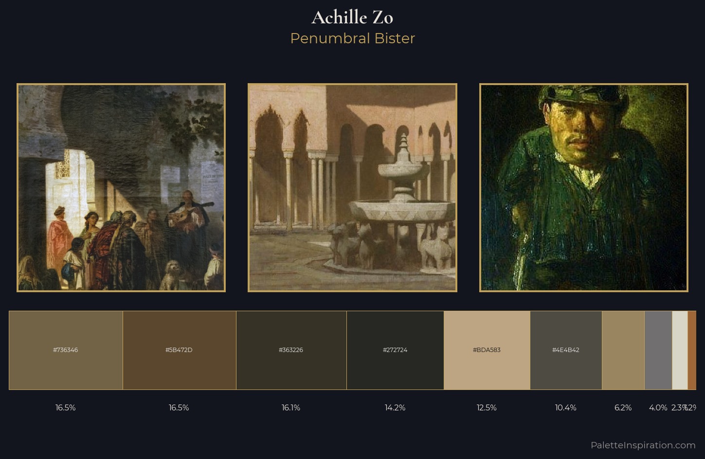 Achille Zo Palette 4 — Penumbral Bister