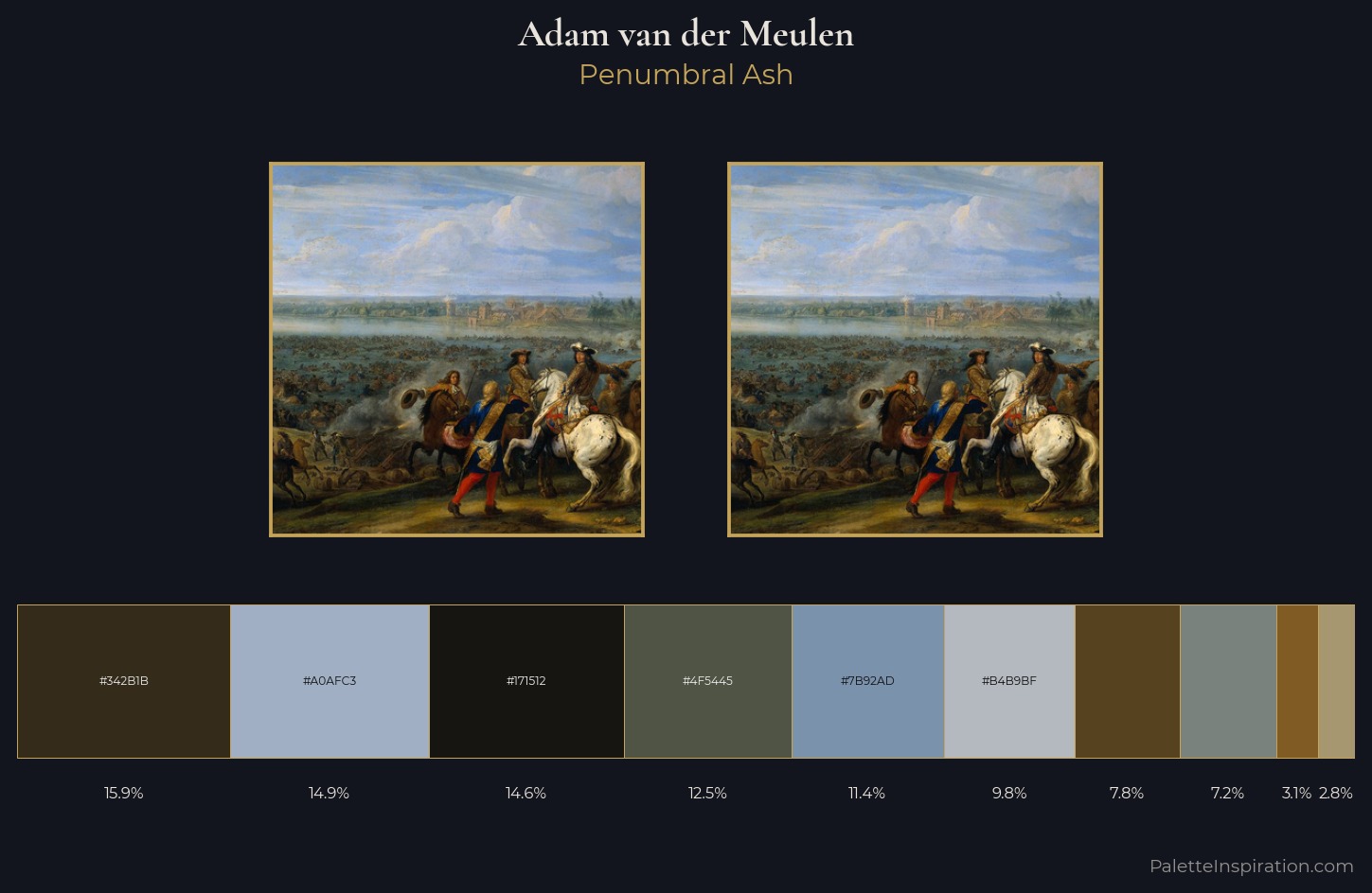 Adam van der Meulen Palette 5 — Penumbral Ash