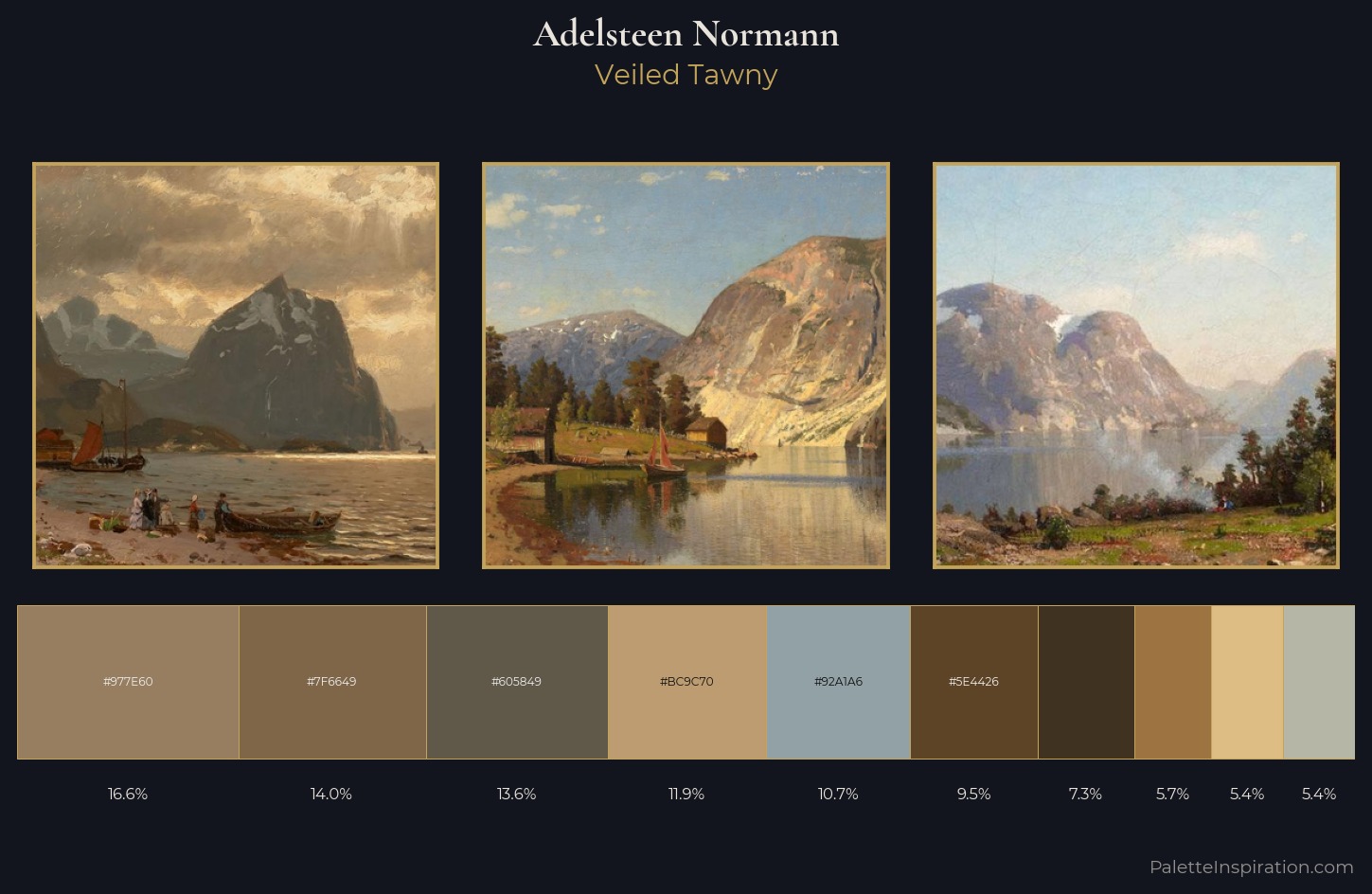 Adelsteen Normann Palette 2 — Veiled Tawny
