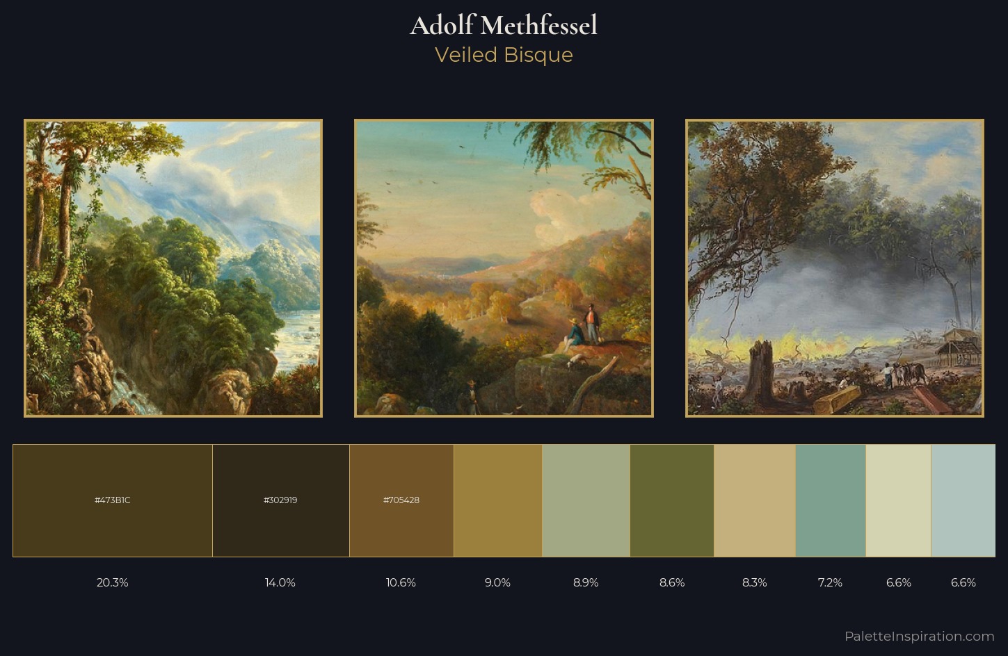Adolf Methfessel Palette 2 — Veiled Bisque