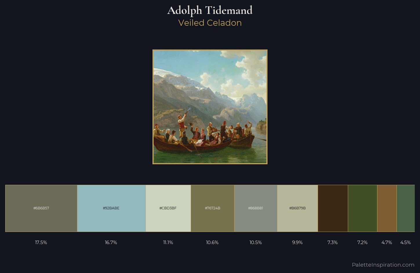 Adolph Tidemand Palette 2 — Veiled Celadon