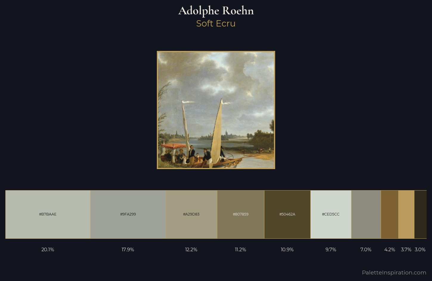 Adolphe Roehn Palette 1 — Soft Ecru