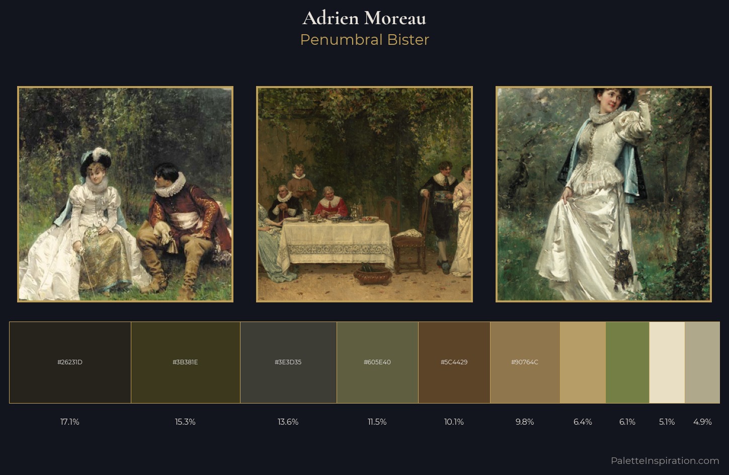 Adrien Moreau Palette 5 — Penumbral Bister
