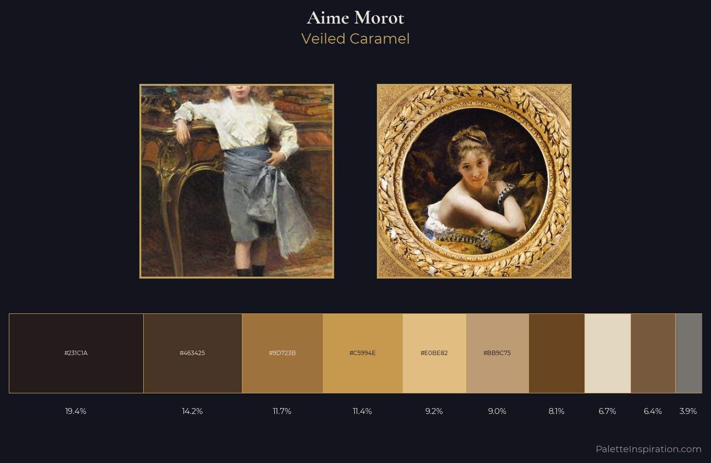 Aime Morot Palette 2 — Veiled Caramel