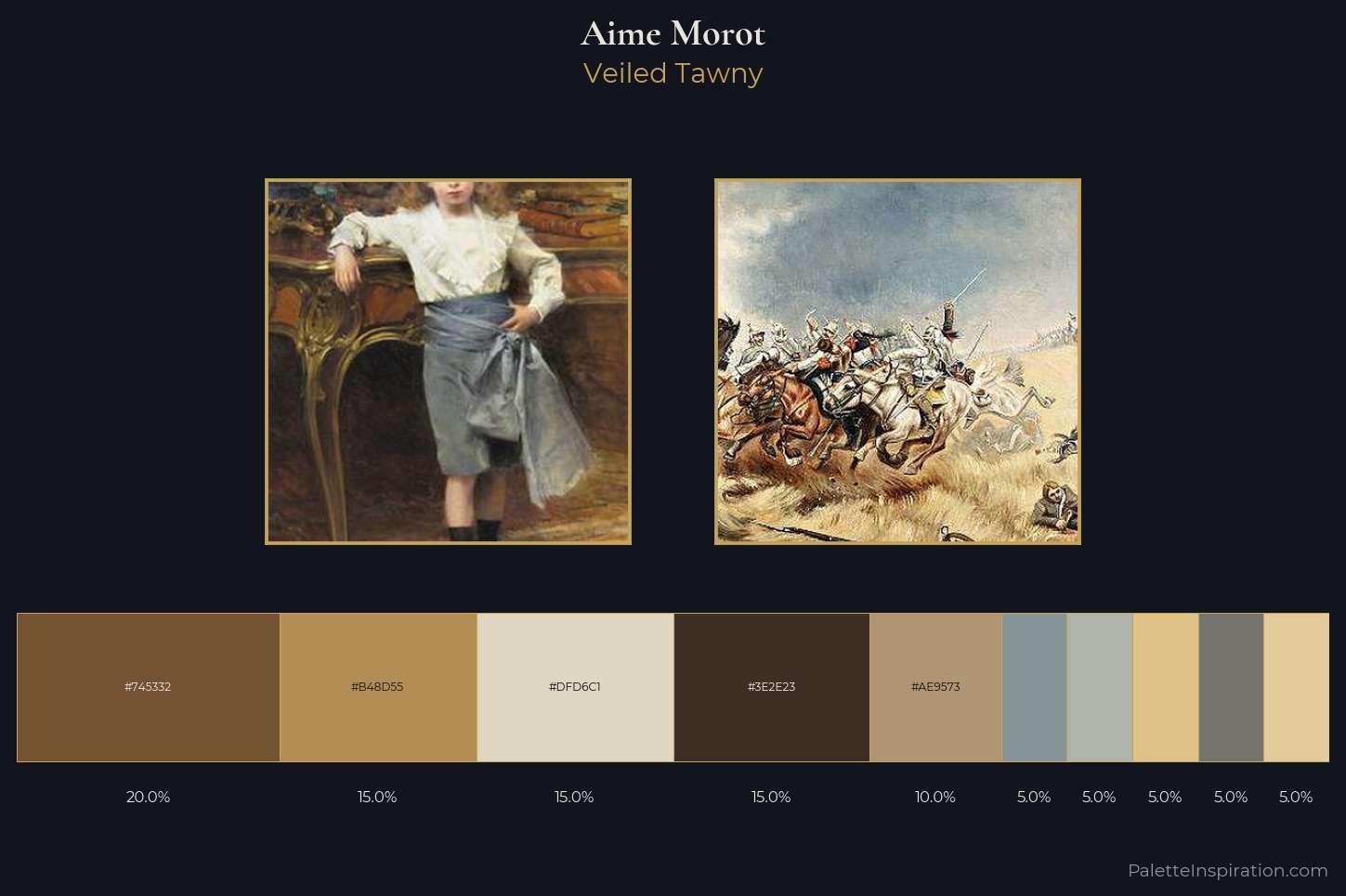 Aime Morot Master Palette — Veiled Tawny