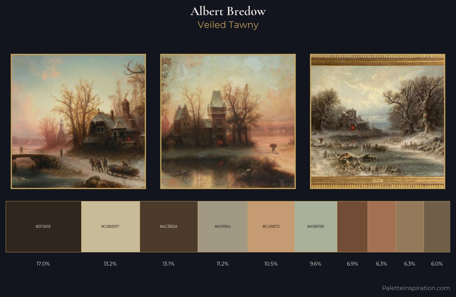Albert Bredow Palette 4 — Veiled Tawny