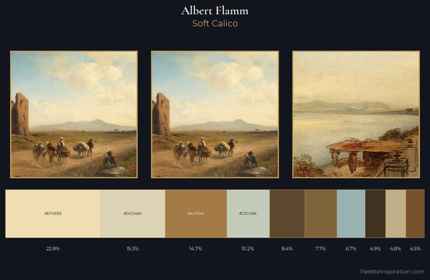 Albert Flamm Palette 2 — Soft Calico