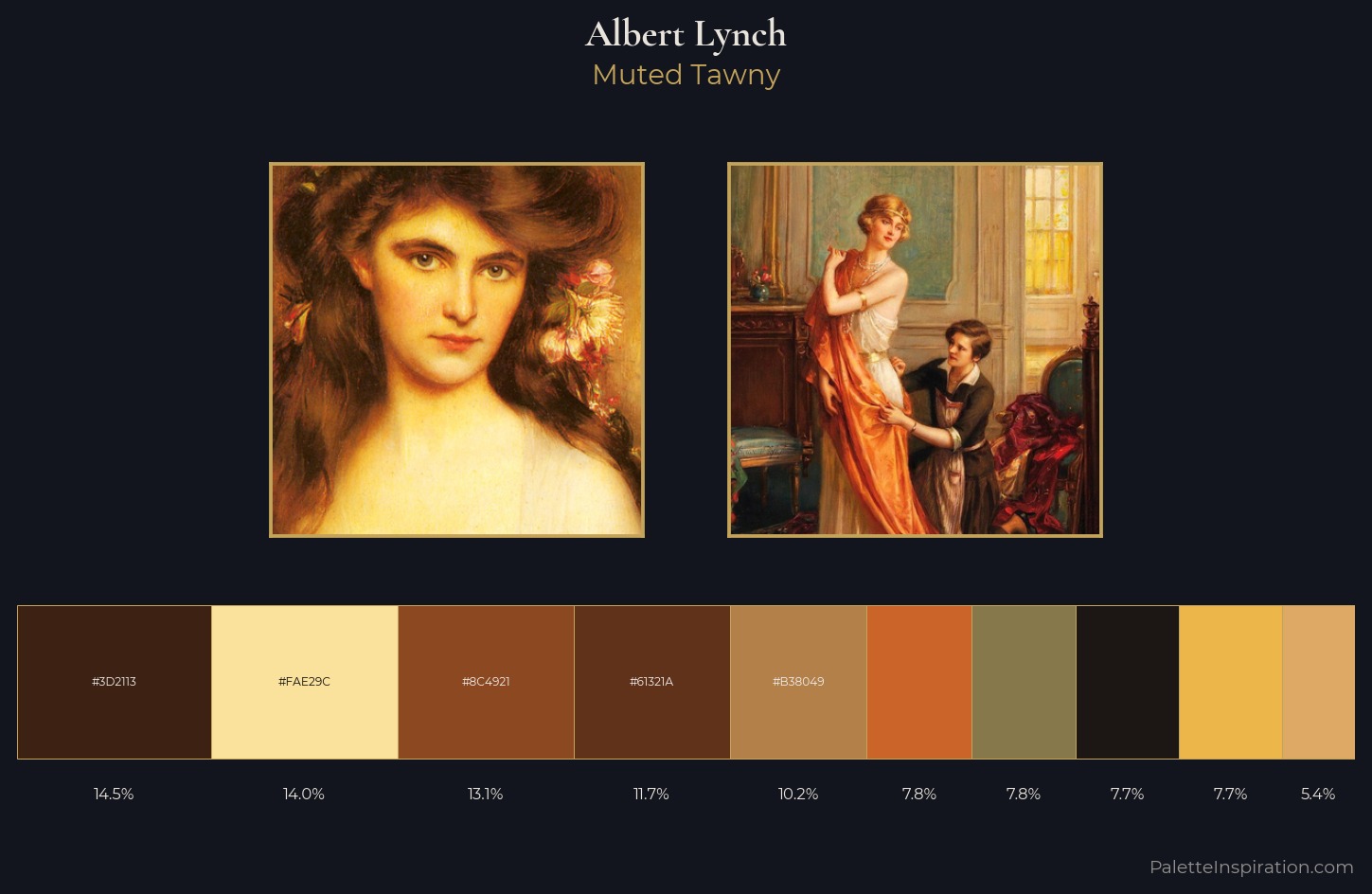 Albert Lynch Palette 2 — Muted Tawny