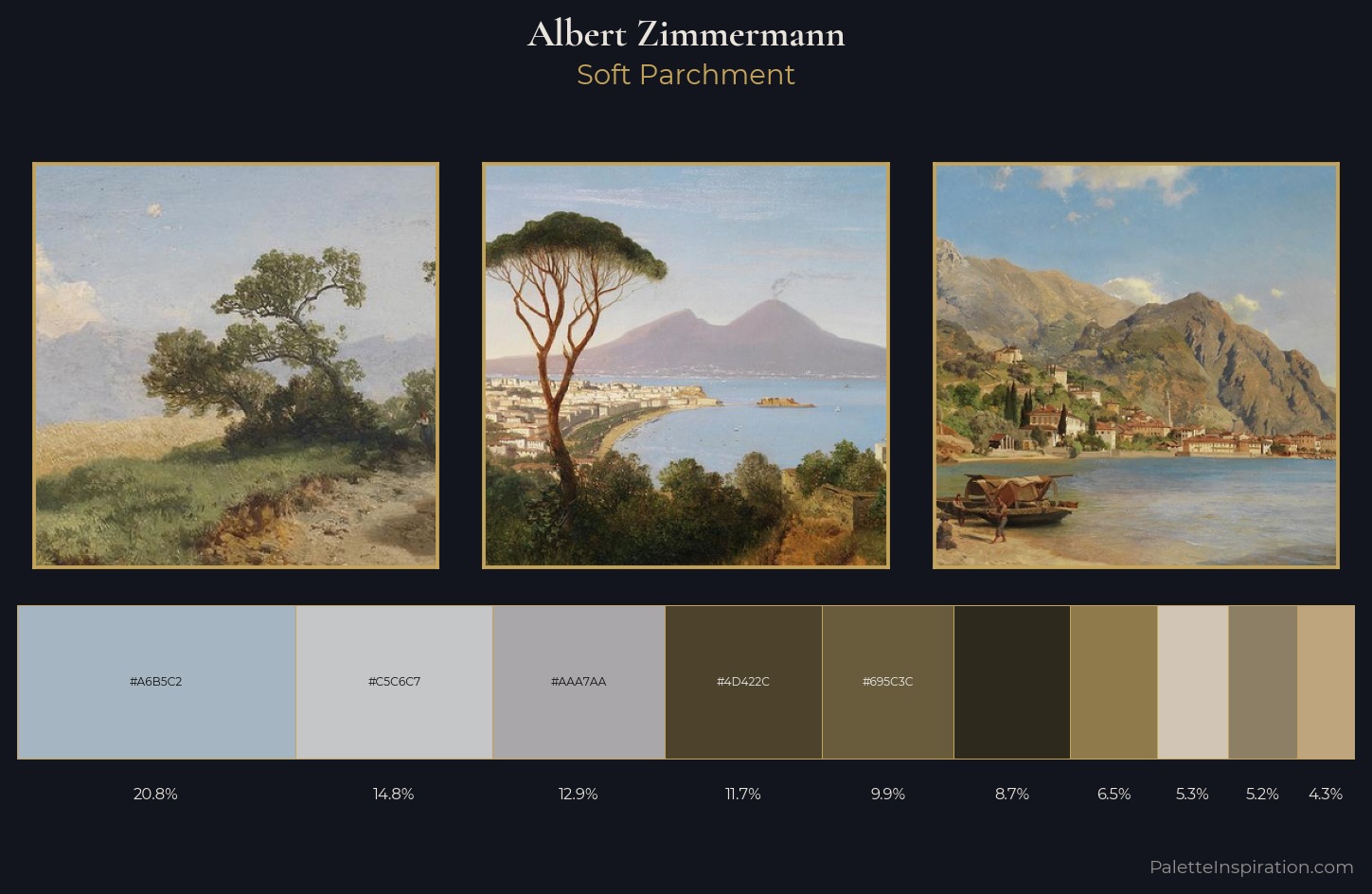 Albert Zimmermann Palette 3 — Soft Parchment