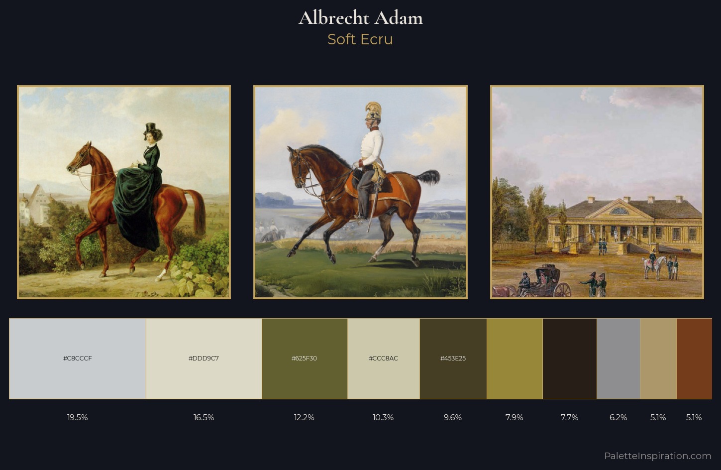 Albrecht Adam Palette 4 — Soft Ecru