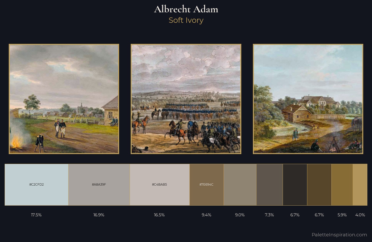 Albrecht Adam Palette 6 — Soft Ivory