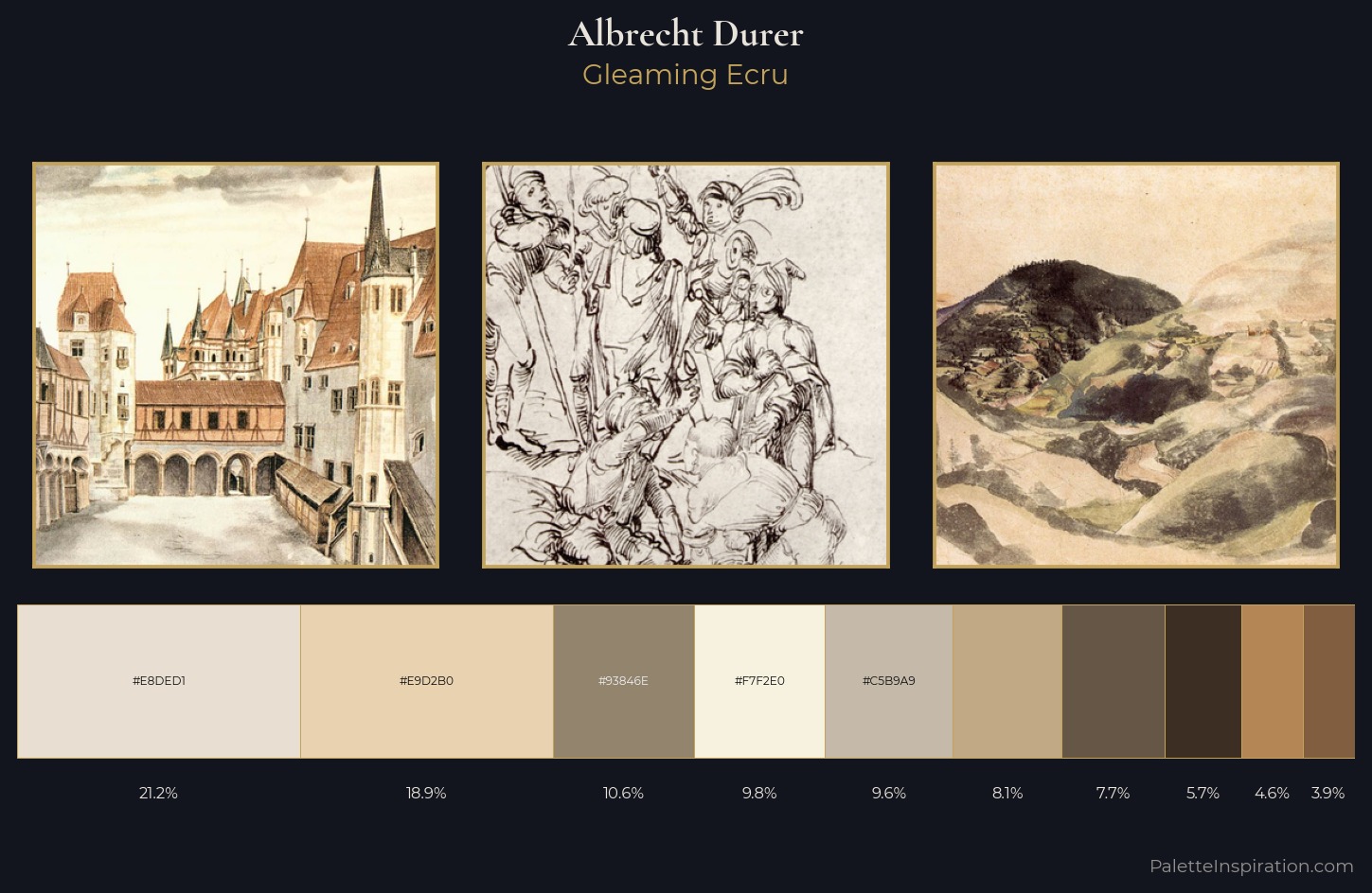 Albrecht Durer Palette 2 — Gleaming Ecru