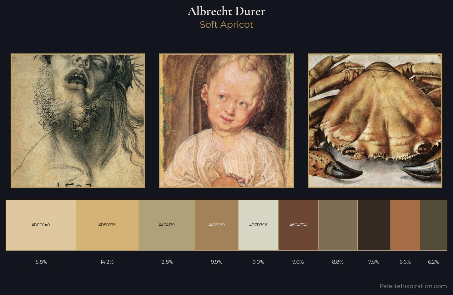 Albrecht Durer Palette 4 — Soft Apricot