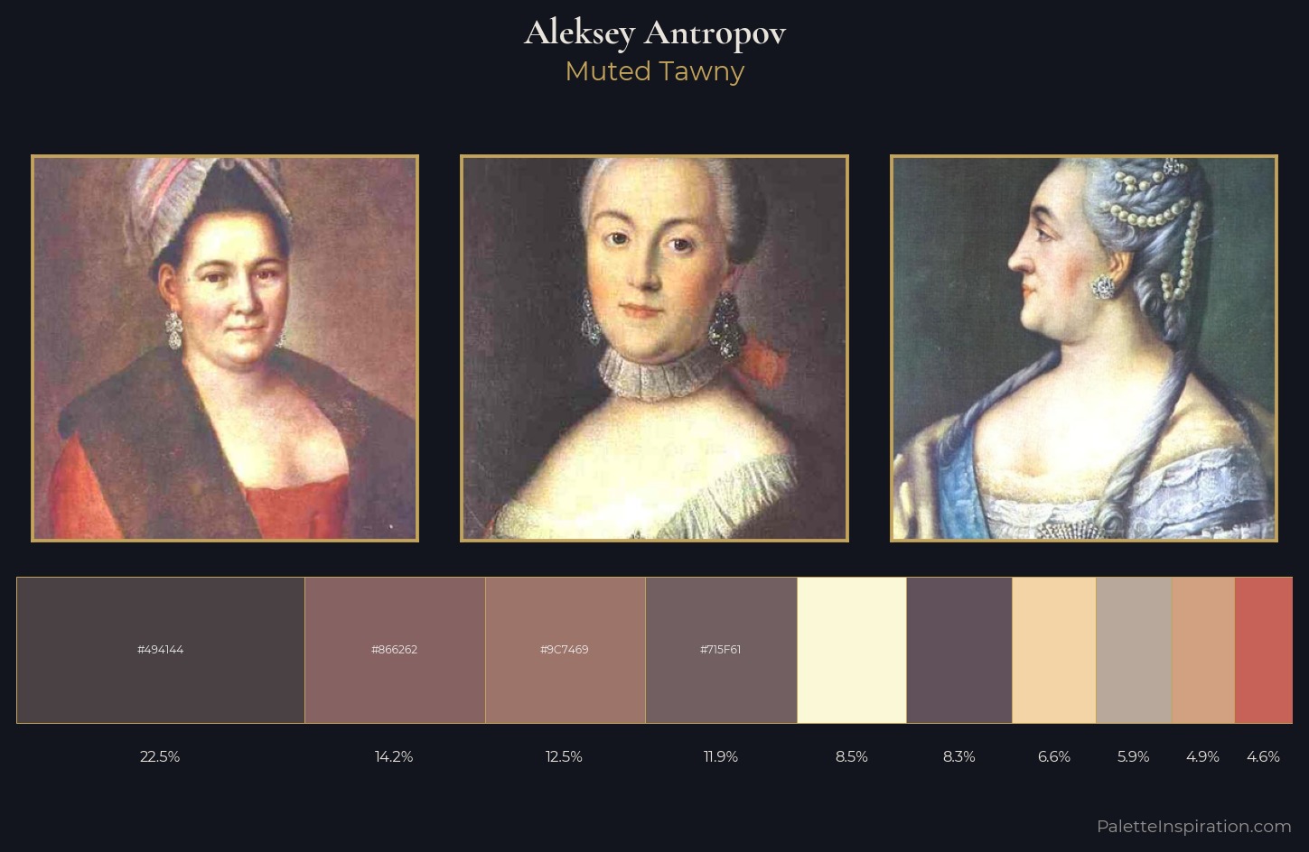 Aleksey Antropov Palette 2 — Muted Tawny