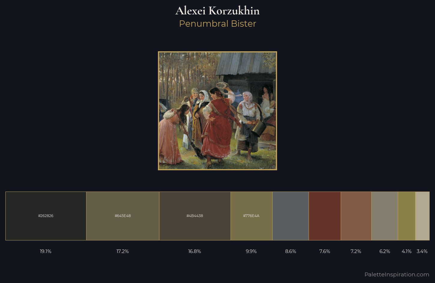 Alexei Korzukhin Palette 6 — Penumbral Bister