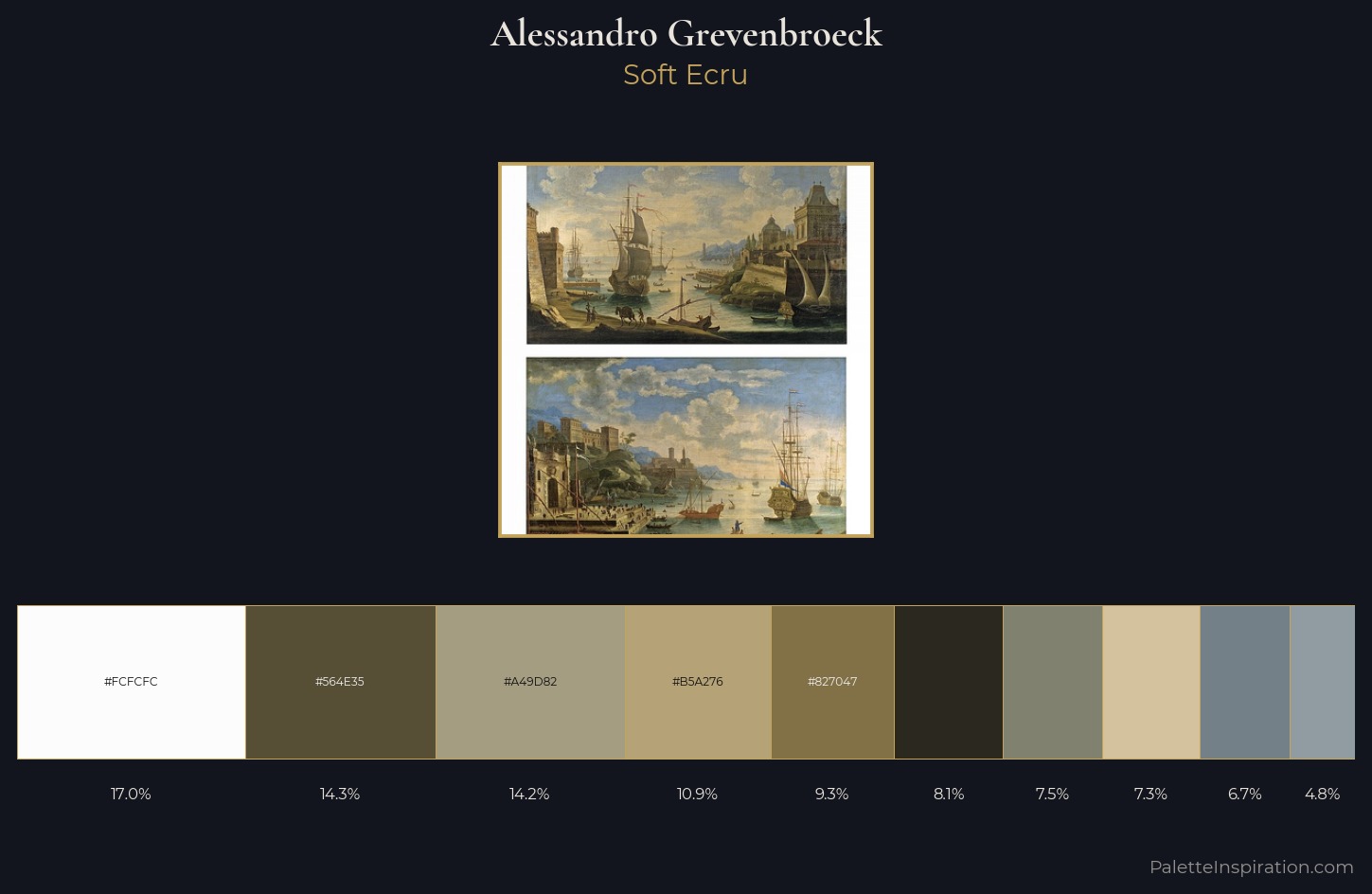 Alessandro Grevenbroeck Palette 1 — Soft Ecru