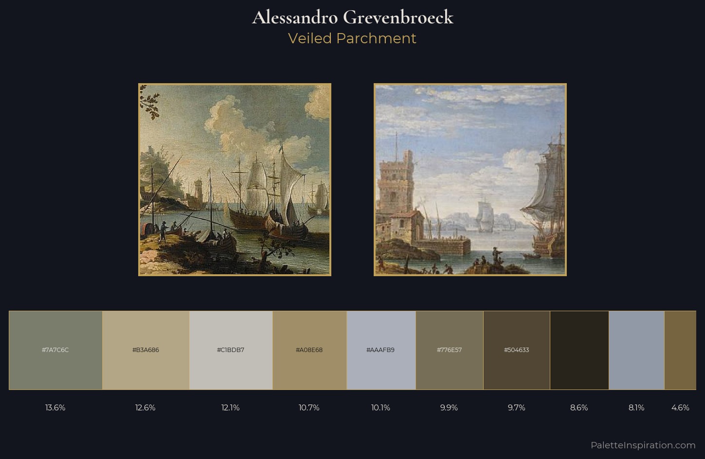 Alessandro Grevenbroeck Palette 2 — Veiled Parchment