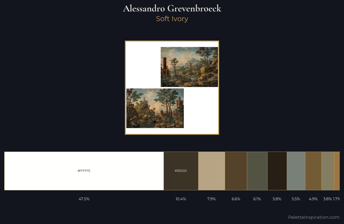 Alessandro Grevenbroeck Palette 3 — Soft Ivory
