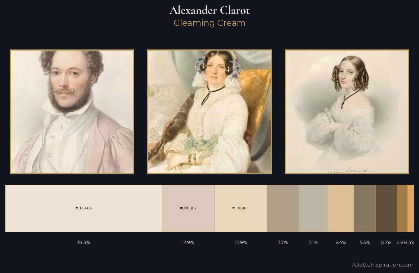 Alexander Clarot Palette 1 — Gleaming Cream