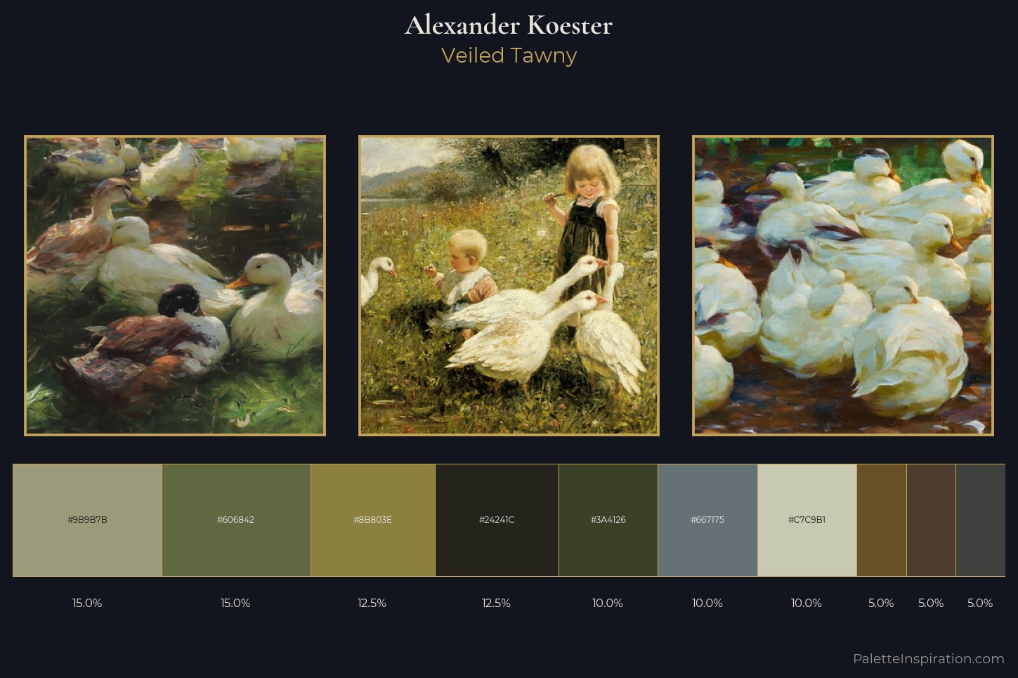 Alexander Koester Master Palette — Veiled Tawny