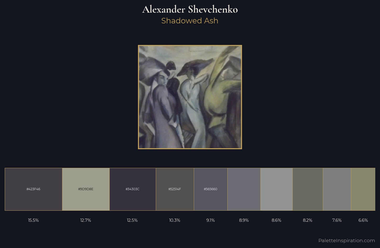 Alexander Shevchenko Palette 4 — Shadowed Ash