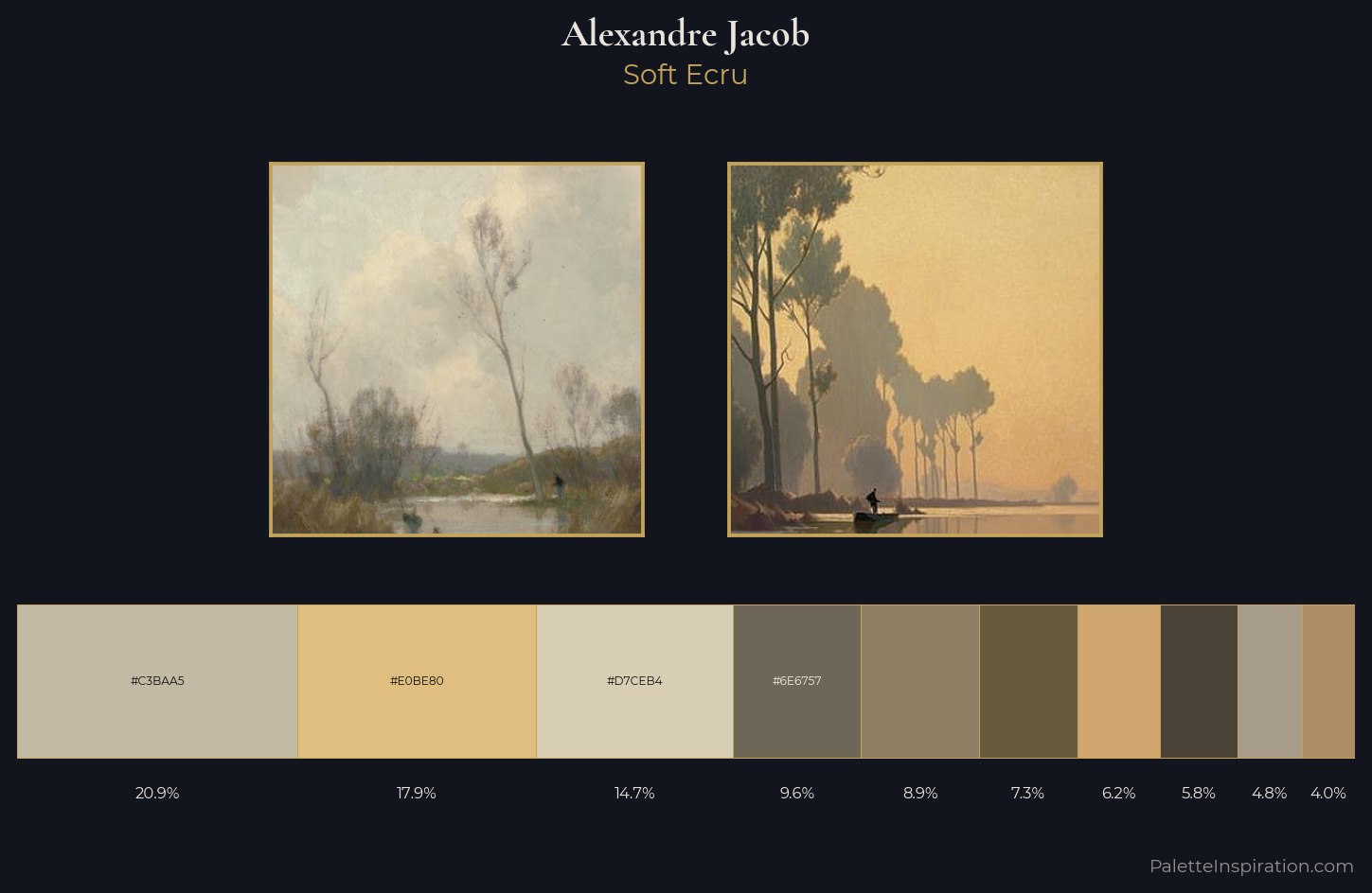Alexandre Jacob Palette 1 — Soft Ecru