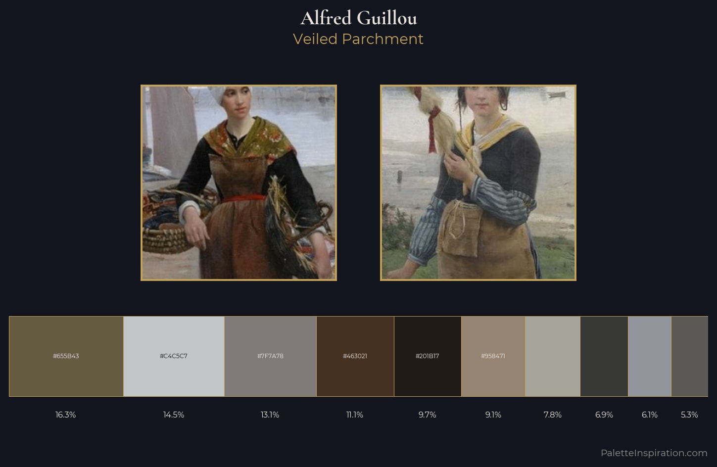 Alfred Guillou Palette 3 — Veiled Parchment