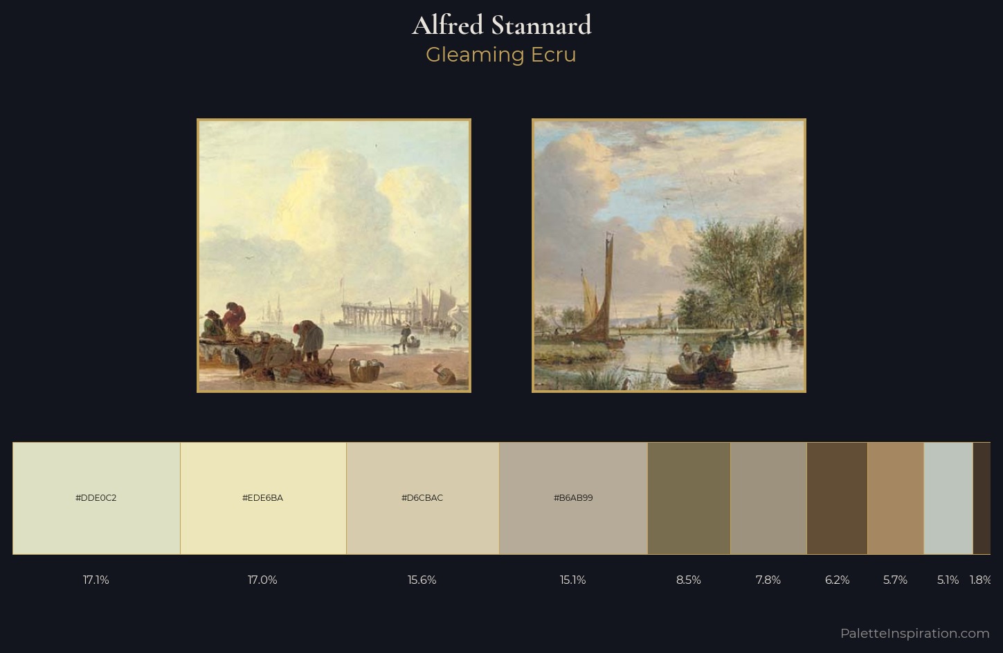Alfred Stannard Palette 1 — Gleaming Ecru