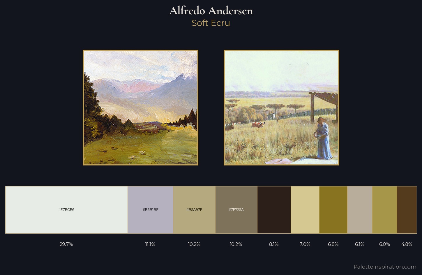 Alfredo Andersen Palette 1 — Soft Ecru