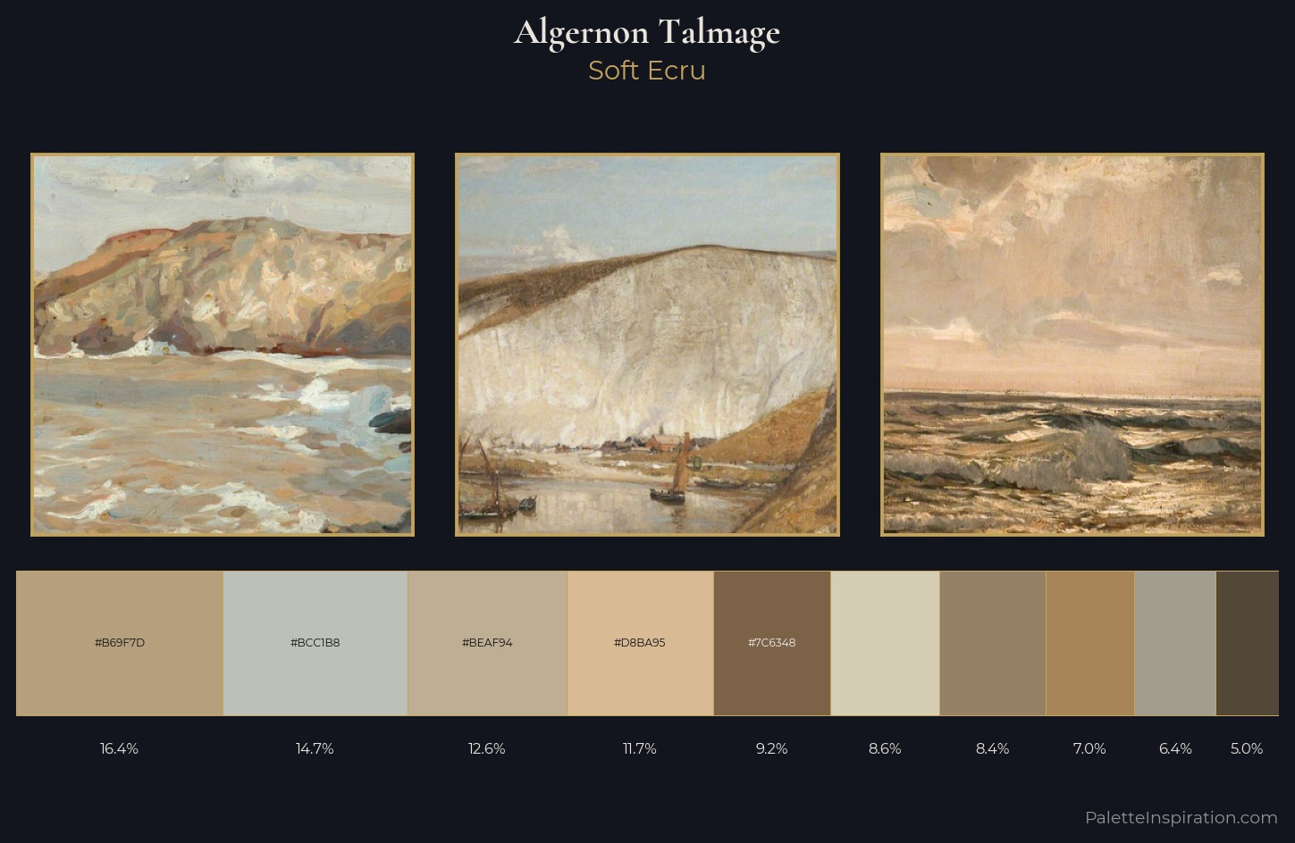 Algernon Talmage Palette 1 — Soft Ecru