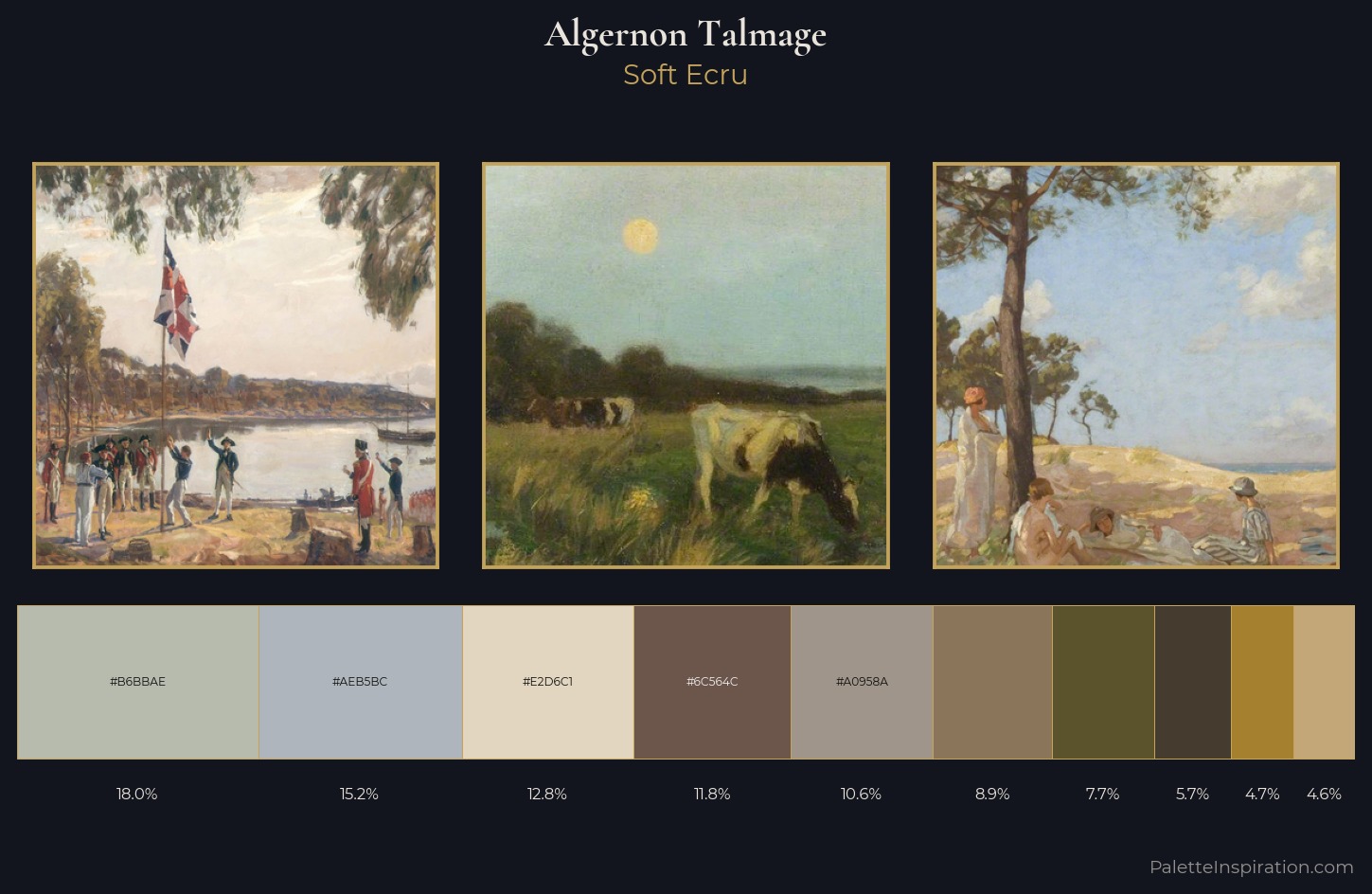 Algernon Talmage Palette 2 — Soft Ecru