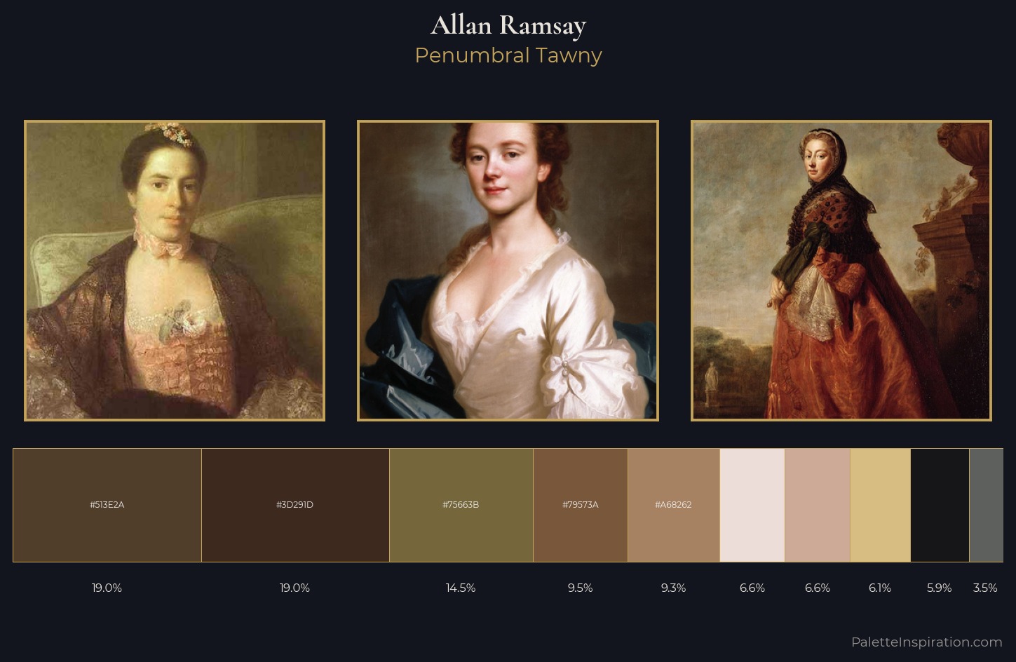 Allan Ramsay Palette 3 — Penumbral Tawny