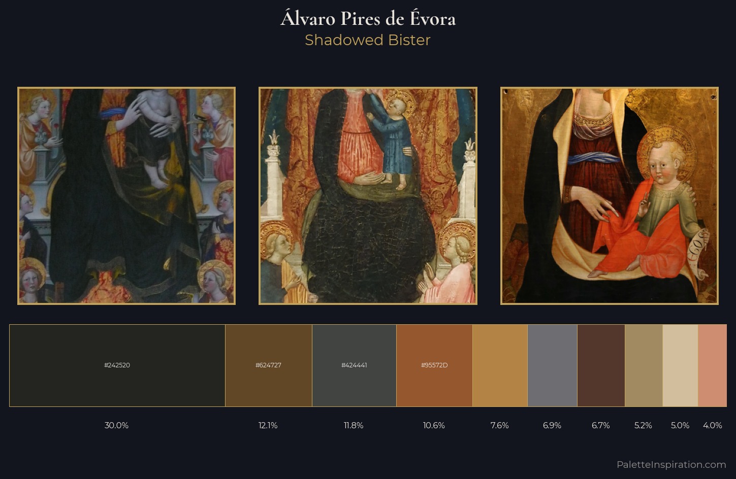 Álvaro Pires de Évora Palette 3 — Shadowed Bister