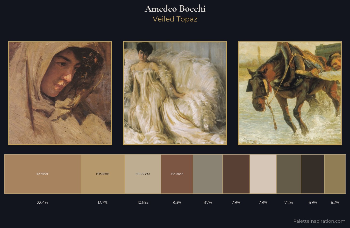 Amedeo Bocchi Palette 3 — Veiled Topaz
