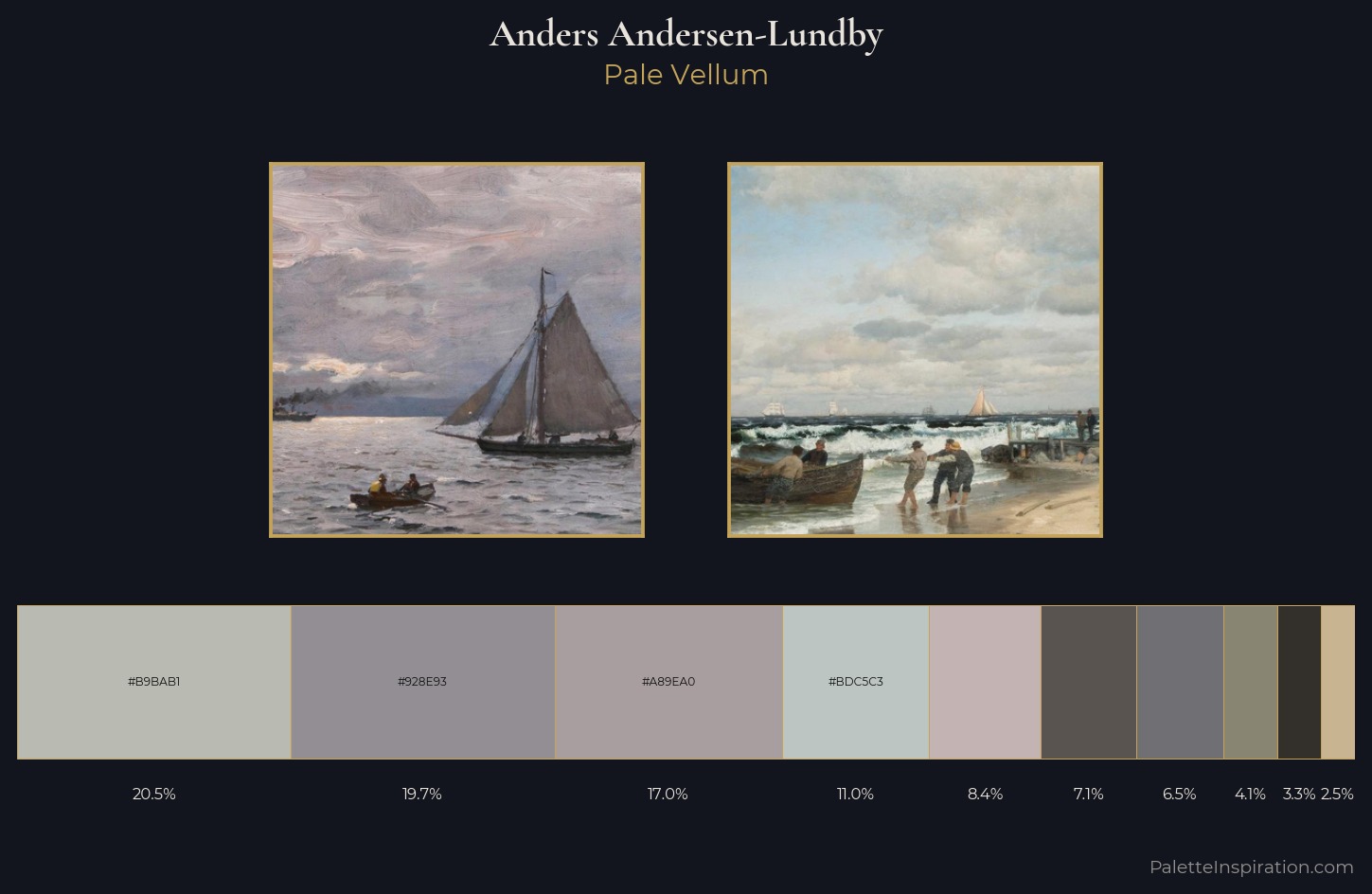 Anders Andersen-Lundby Palette 2 — Pale Vellum