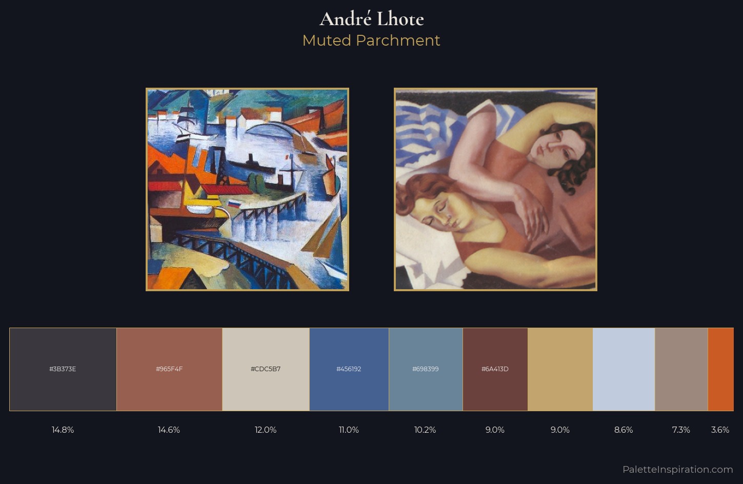 André Lhote Palette 2 — Muted Parchment