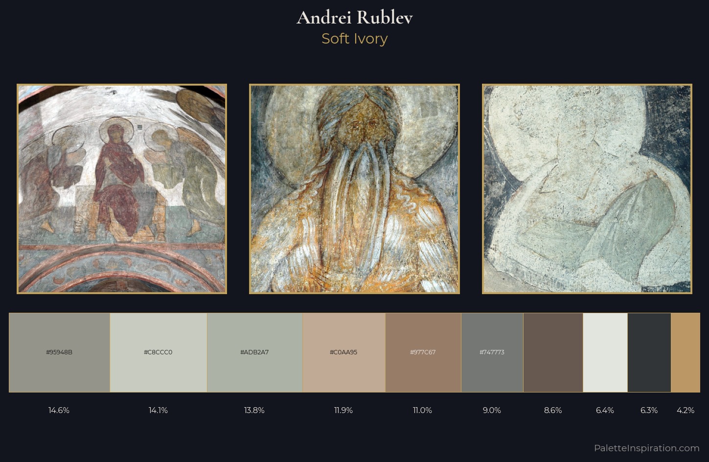 Andrei Rublev Palette 1 — Soft Ivory