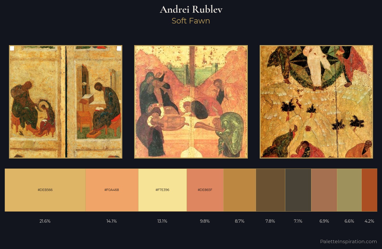 Andrei Rublev Palette 3 — Soft Fawn