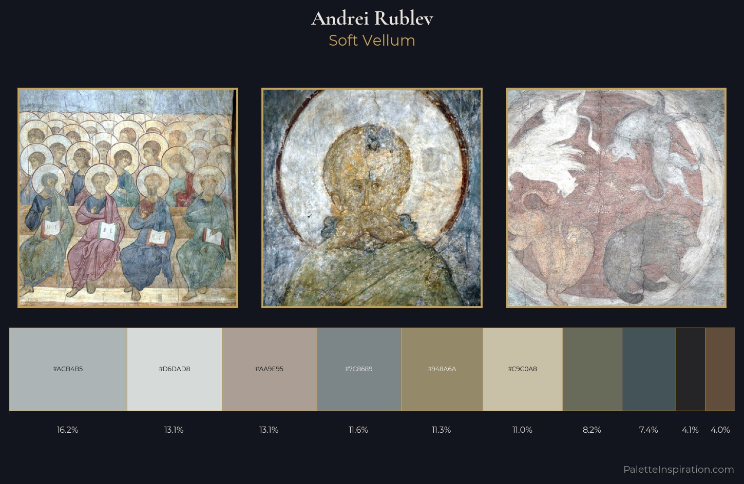 Andrei Rublev Palette 4 — Soft Vellum