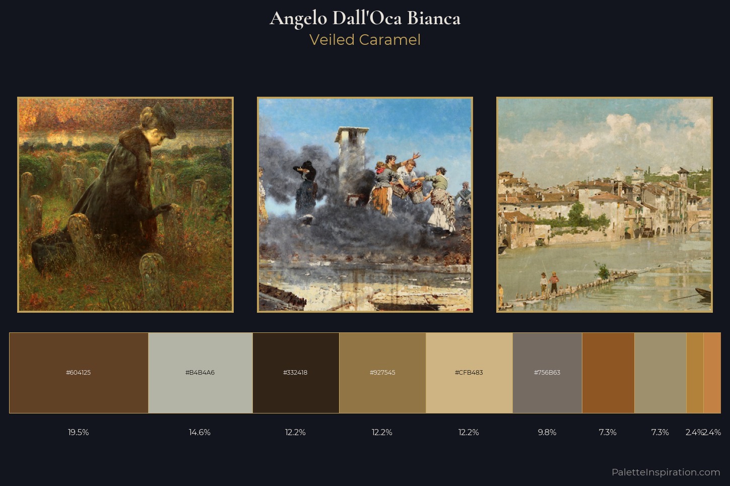 Angelo Dall'Oca Bianca Master Palette — Veiled Caramel
