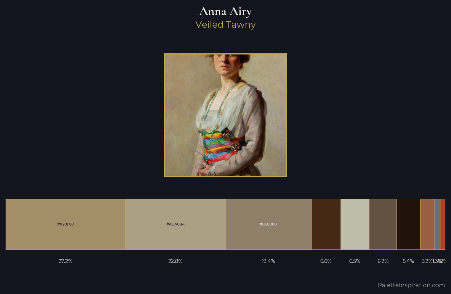 Anna Airy Palette 3 — Veiled Tawny