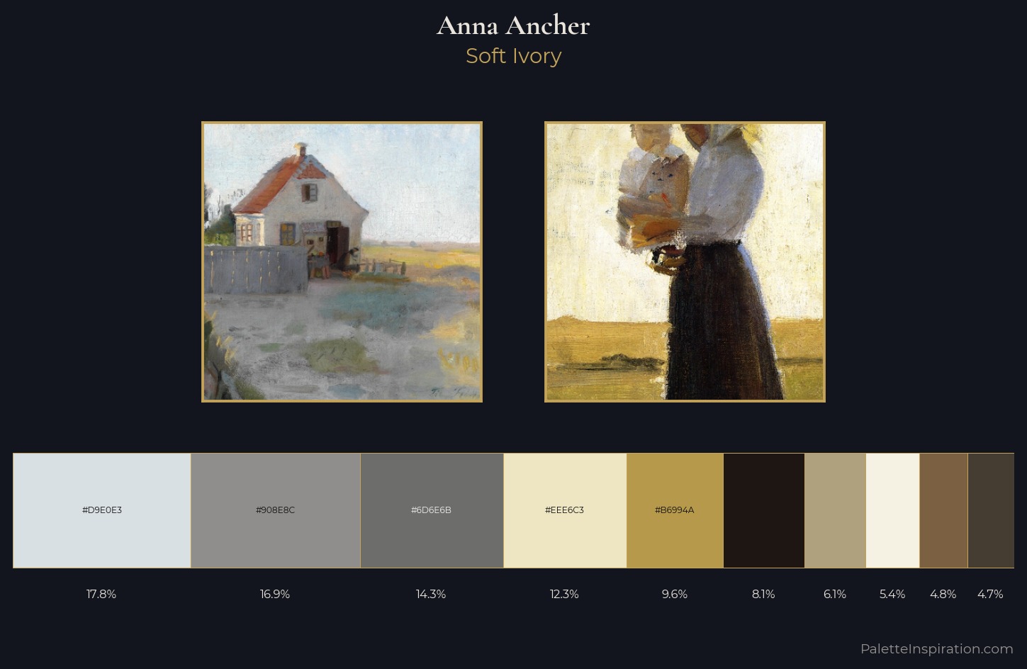 Anna Ancher Palette 2 — Soft Ivory