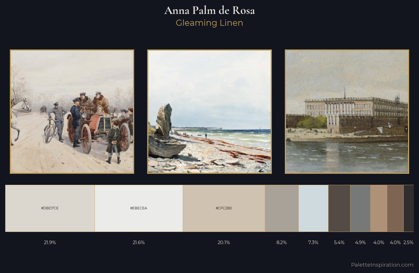 Anna Palm de Rosa Palette 2 — Gleaming Linen