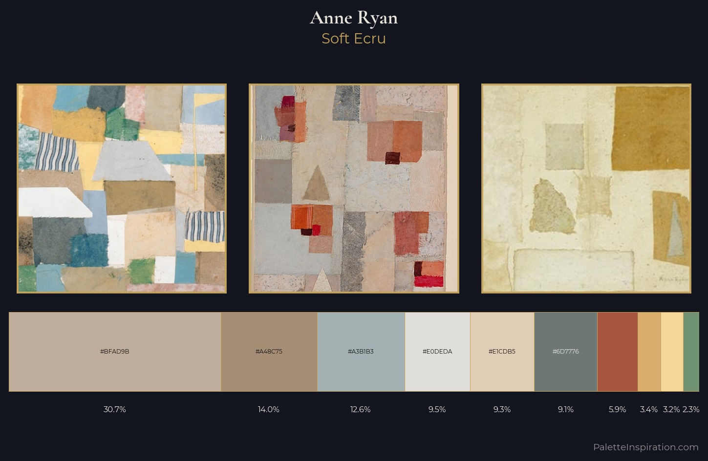 Anne Ryan Palette 2 — Soft Ecru