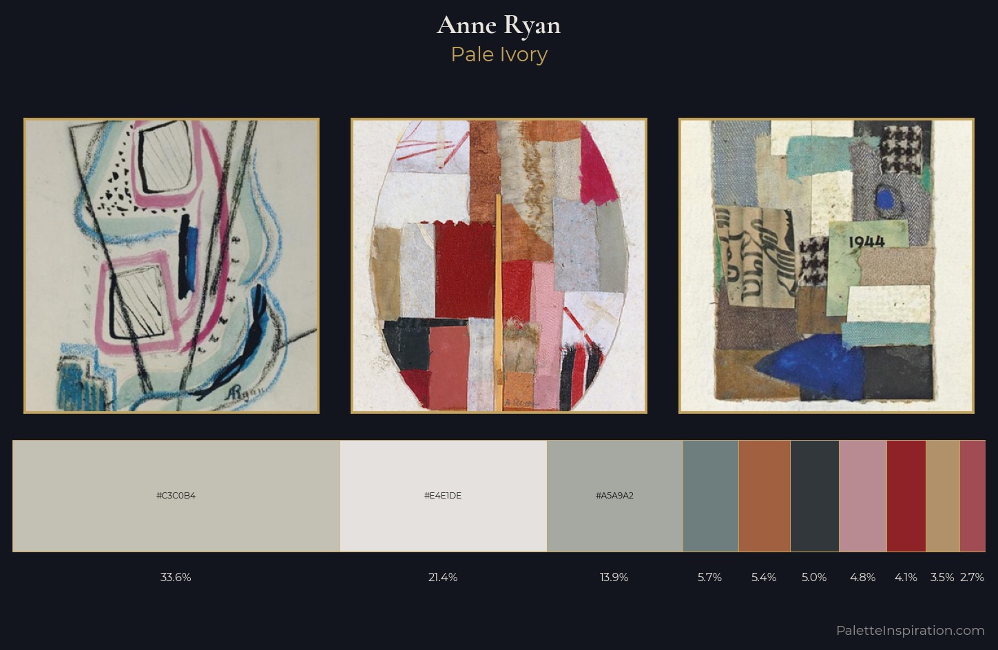 Anne Ryan Palette 3 — Pale Ivory